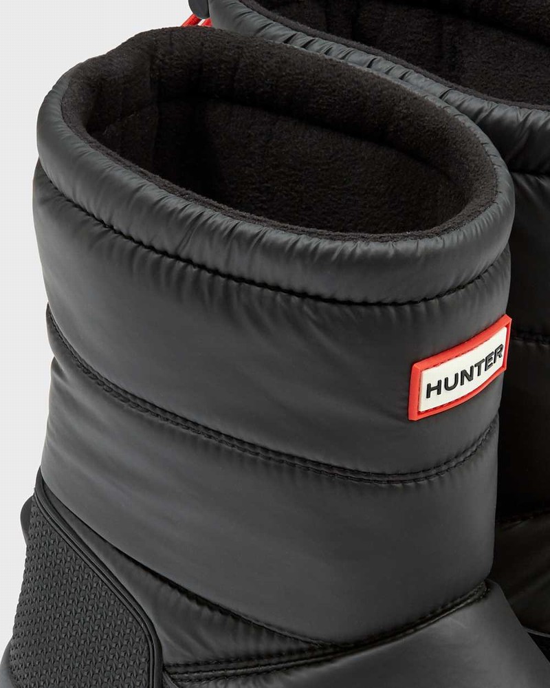 Botas de Neve Hunter Original Insulated Short Masculino Pretas | 336488290