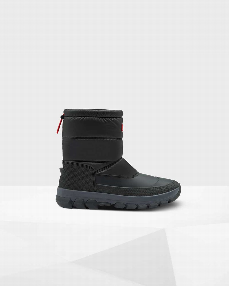Botas de Neve Hunter Original Insulated Short Masculino Pretas | 336488290