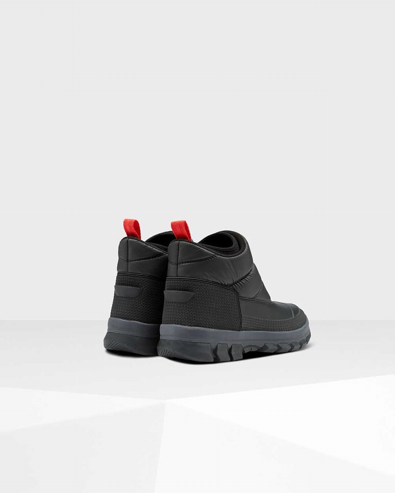 Botas de Neve Hunter Original Insulated Ankle Masculino Pretas | 2630193