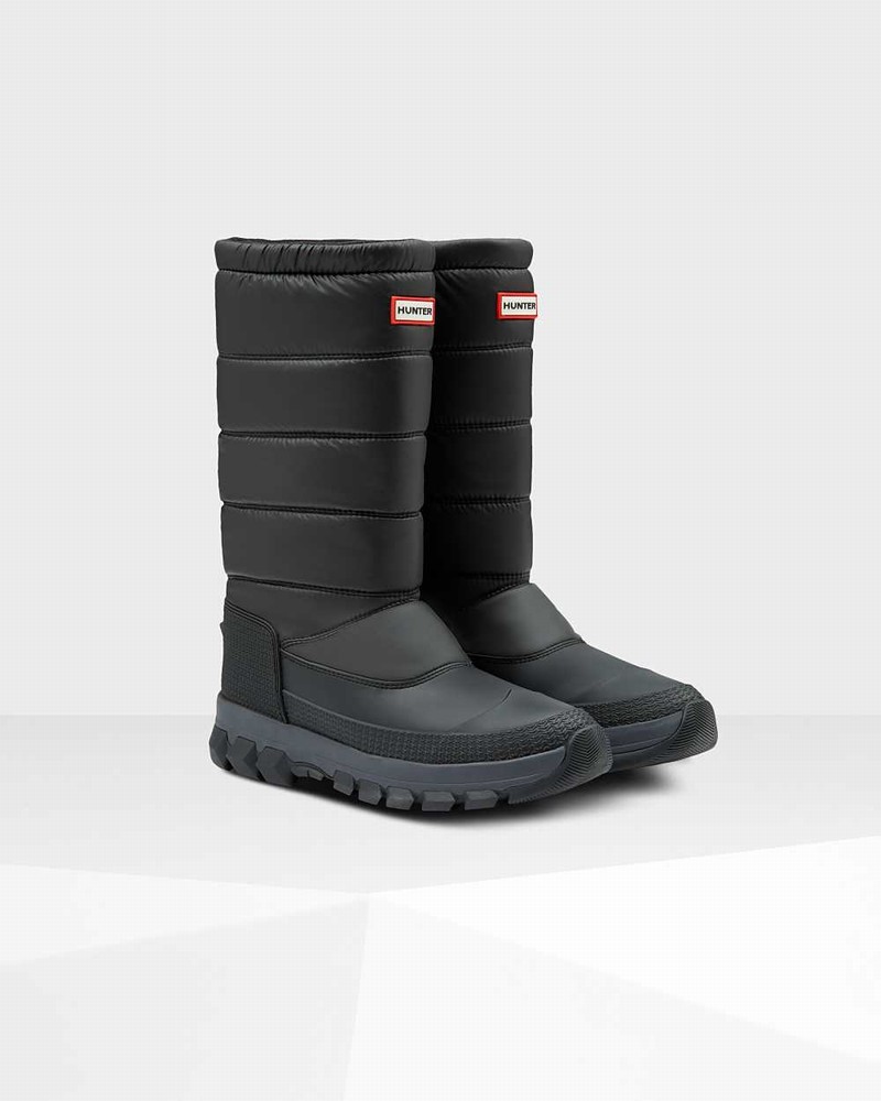 Botas de Neve Hunter Original Insulated Tall Masculino Pretas | 265279269