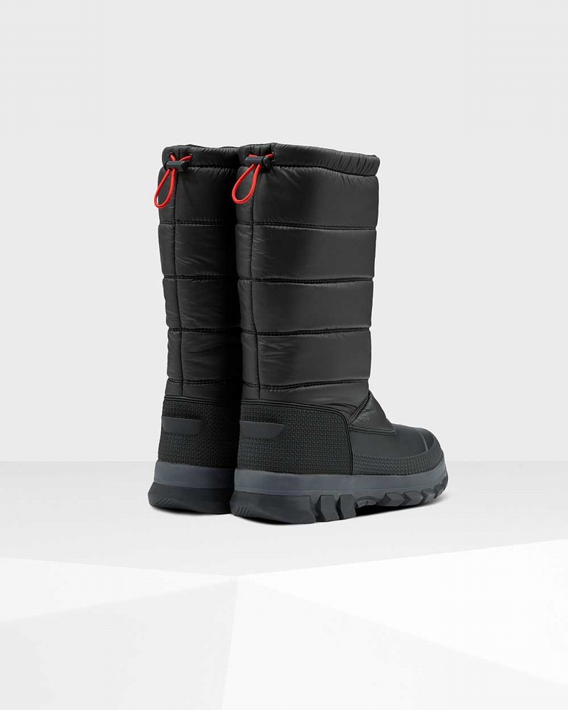 Botas de Neve Hunter Original Insulated Tall Masculino Pretas | 265279269