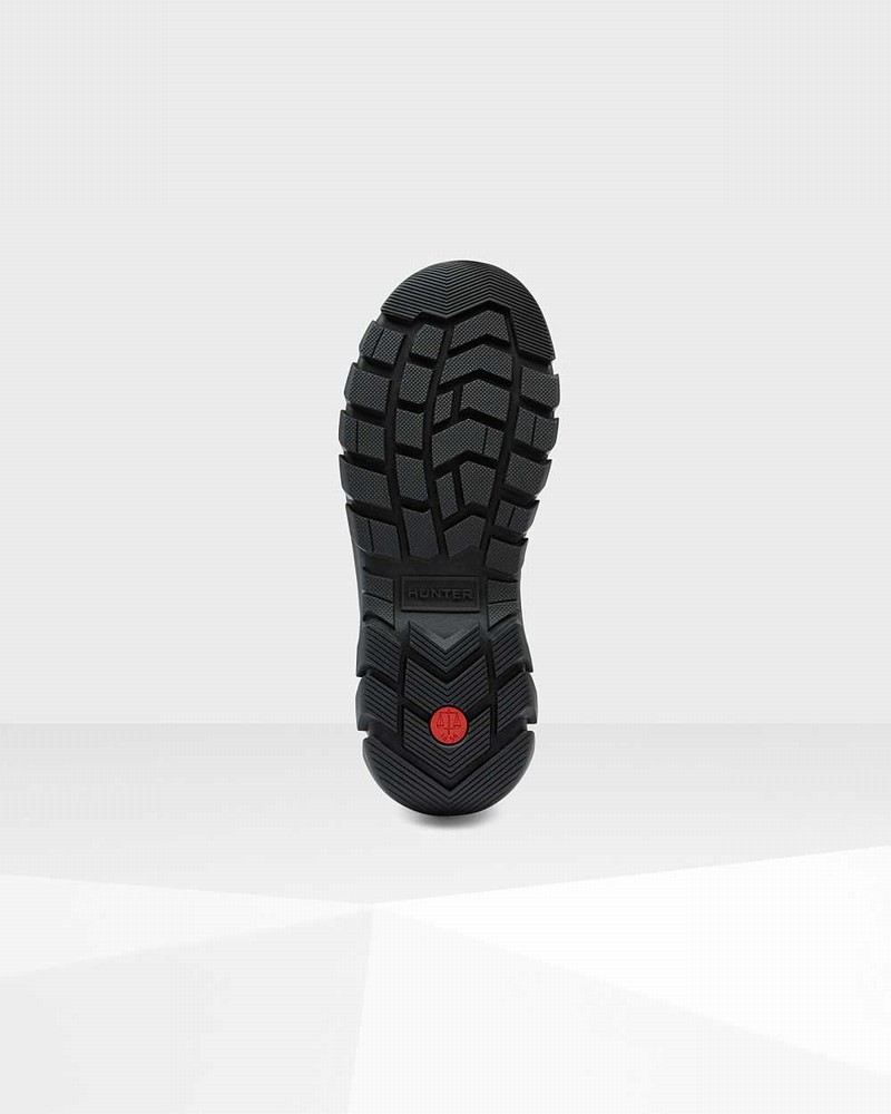 Botas de Neve Hunter Original Printed Insulated Ankle Feminino Pretas | 84317416