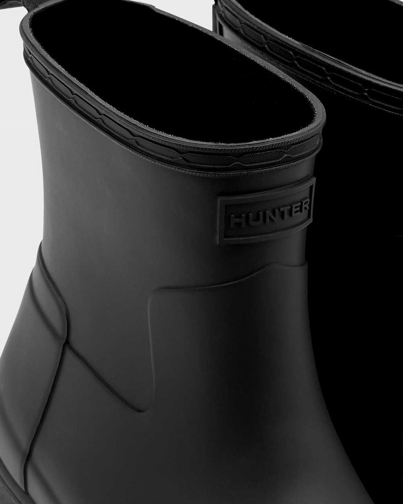 Botins Hunter Refined Slim Fit Low Heel Feminino Pretas | 747479351