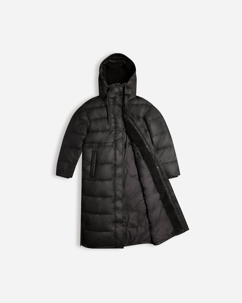Casacos Hunter Intrepid Long Puffer Feminino Pretas | 449480578