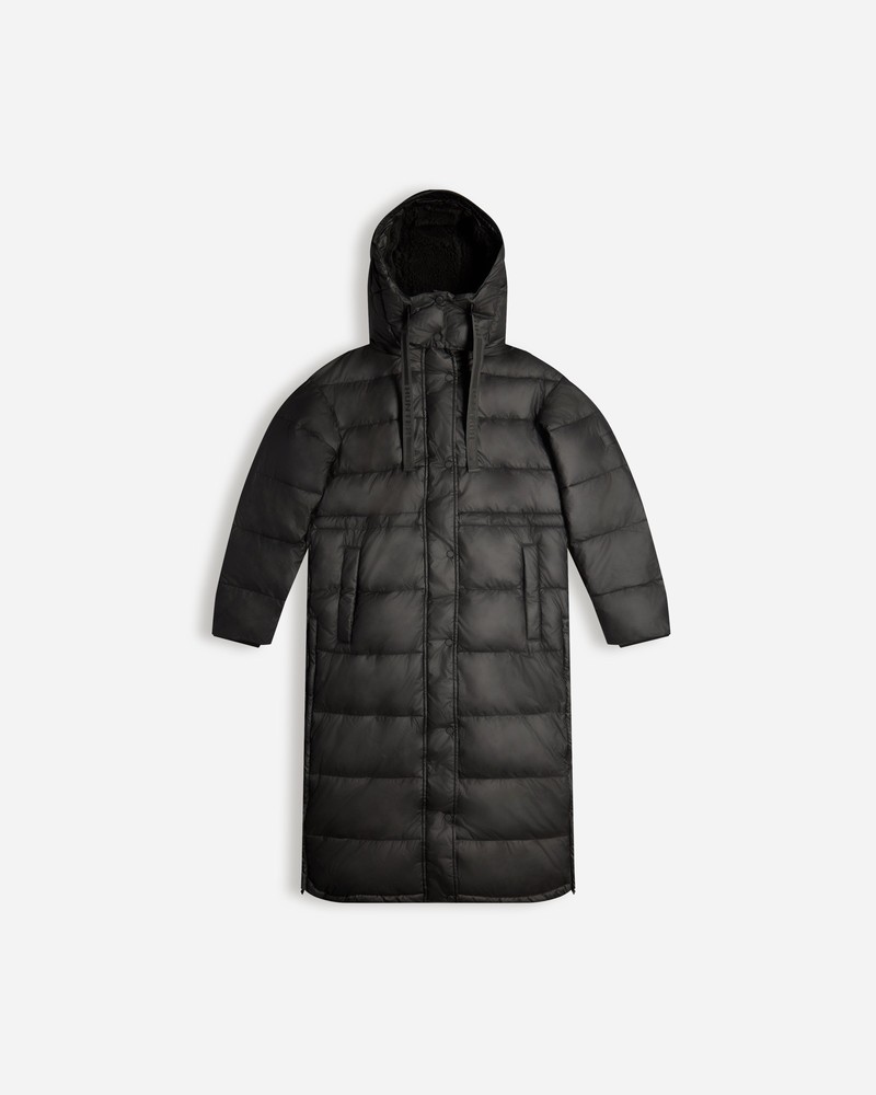 Casacos Hunter Intrepid Long Puffer Feminino Pretas | 449480578