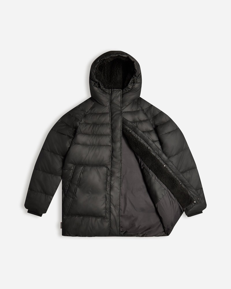 Casacos Hunter Intrepid Mid Puffer Feminino Pretas | 532631797