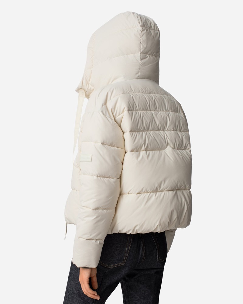 Casacos Hunter Intrepid Short Puffer Feminino Branco | 947293513