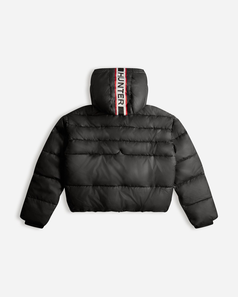 Casacos Hunter Intrepid Short Puffer Feminino Pretas | 703783031