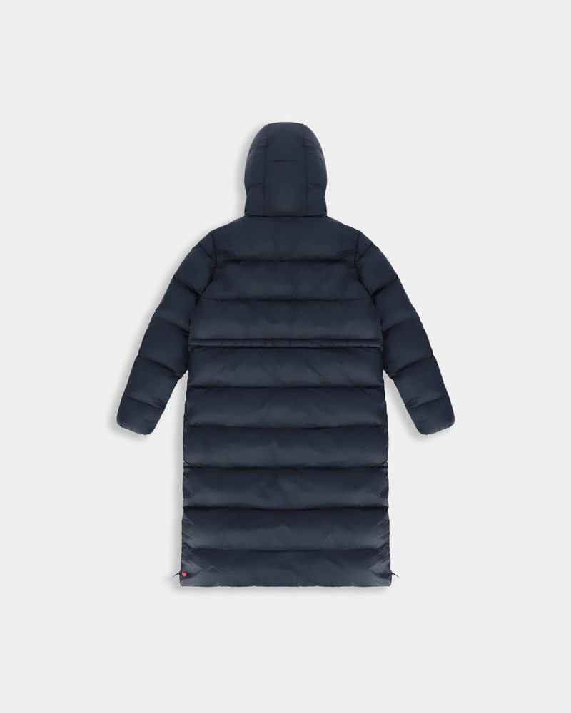 Casacos Hunter Original Long Puffer Feminino Azul Marinho | 242724697