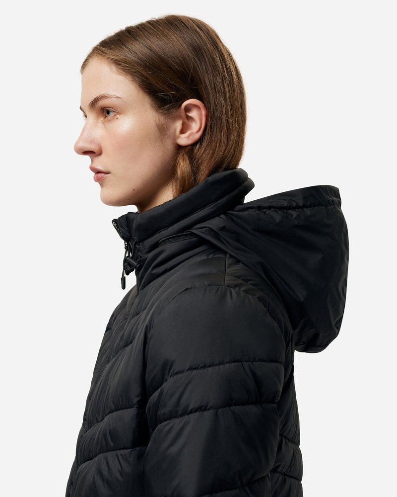 Casacos Hunter Travel Packable Puffer Feminino Pretas | 378604682