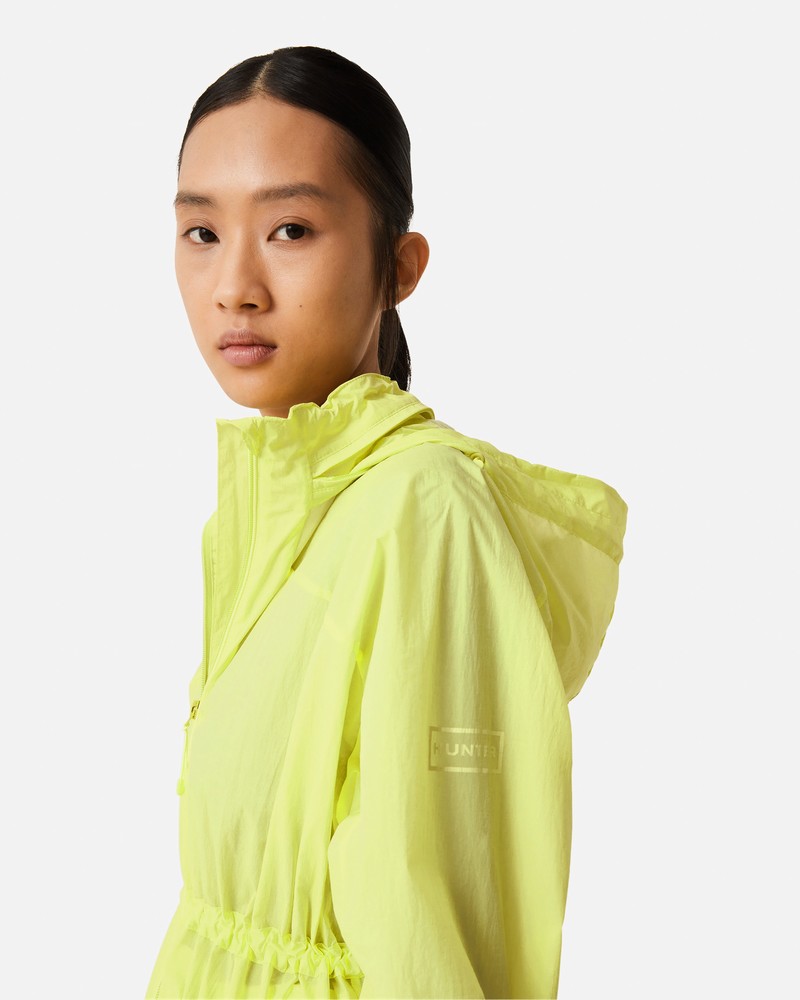 Casacos Hunter Travel Recycled Nylon Shell Feminino Amarelas | 785720922