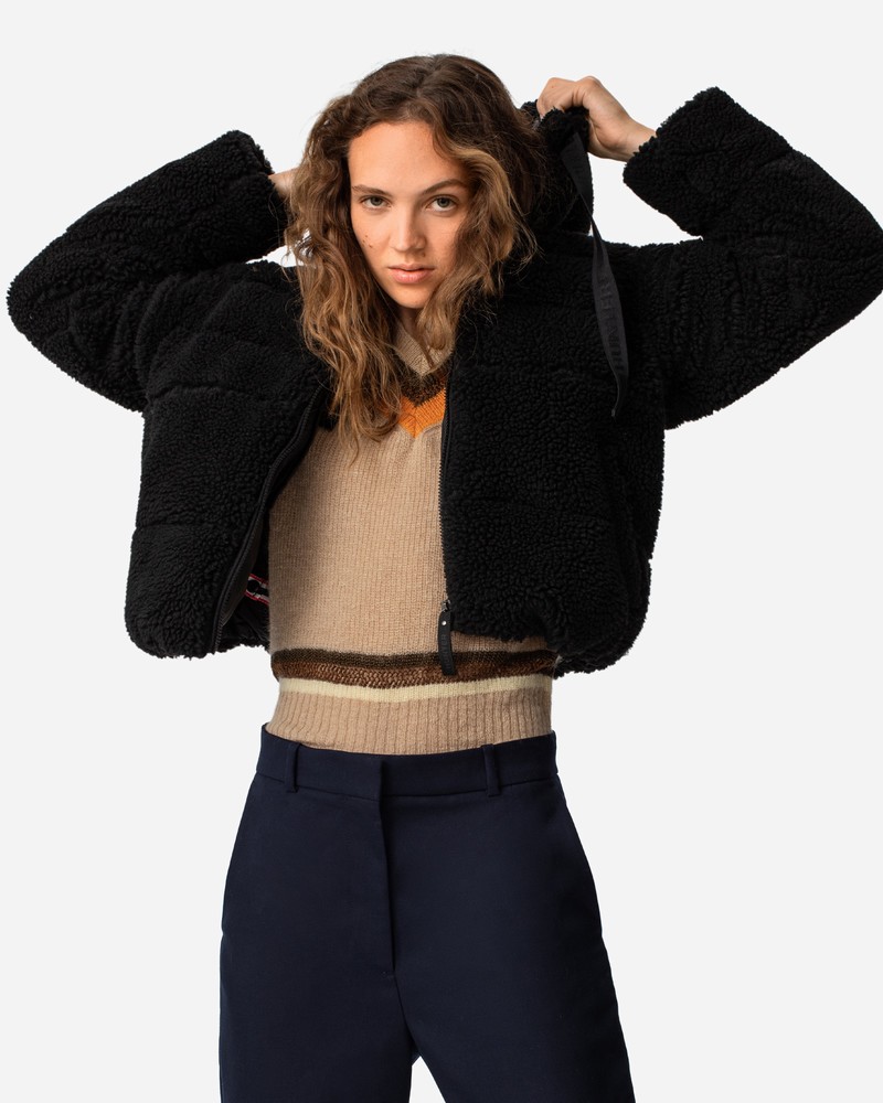 Casacos Hunter Wanderer Cosy Puffer Feminino Pretas | 334903670