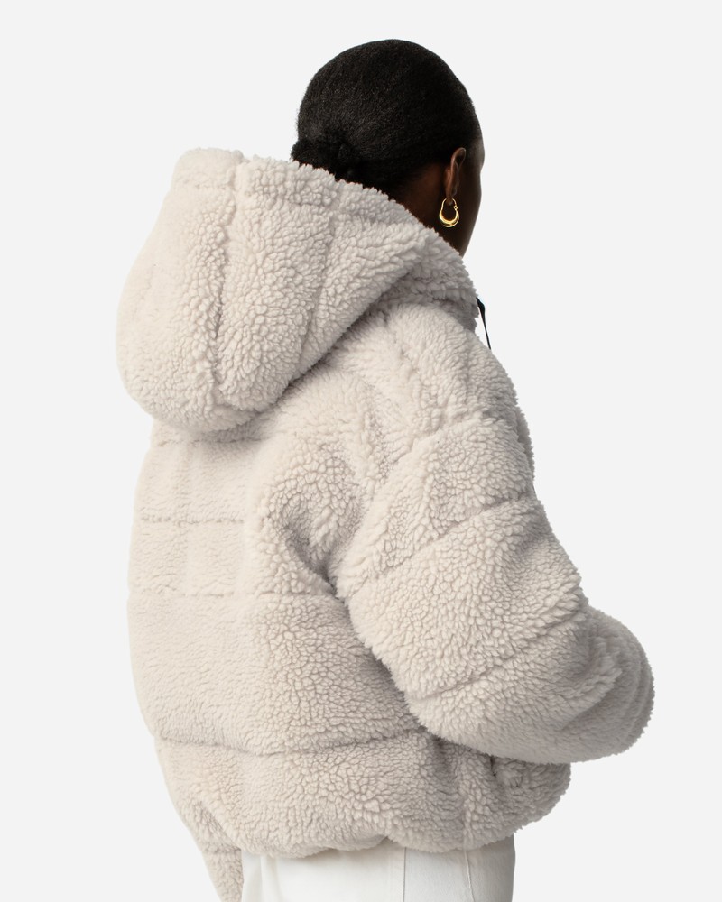 Casacos Hunter Wanderer Cosy Puffer Feminino Bege | 881353365