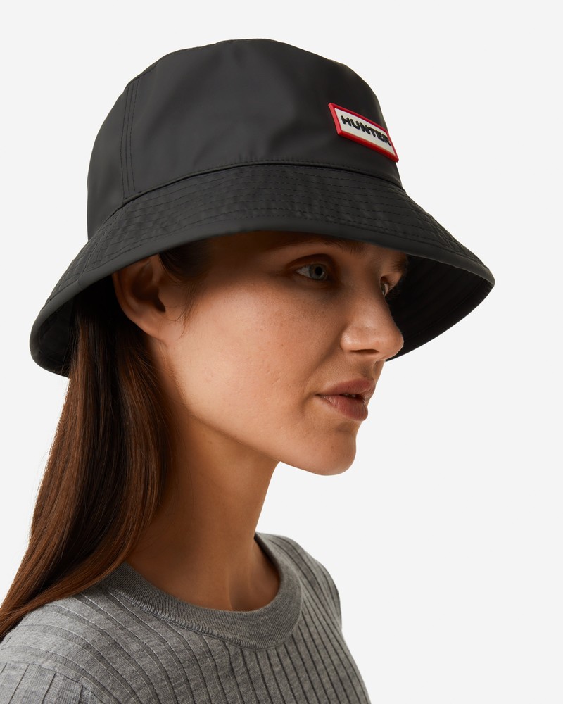 Chapéu De Balde Hunter Rubberised Rain Feminino Pretas | 205708848