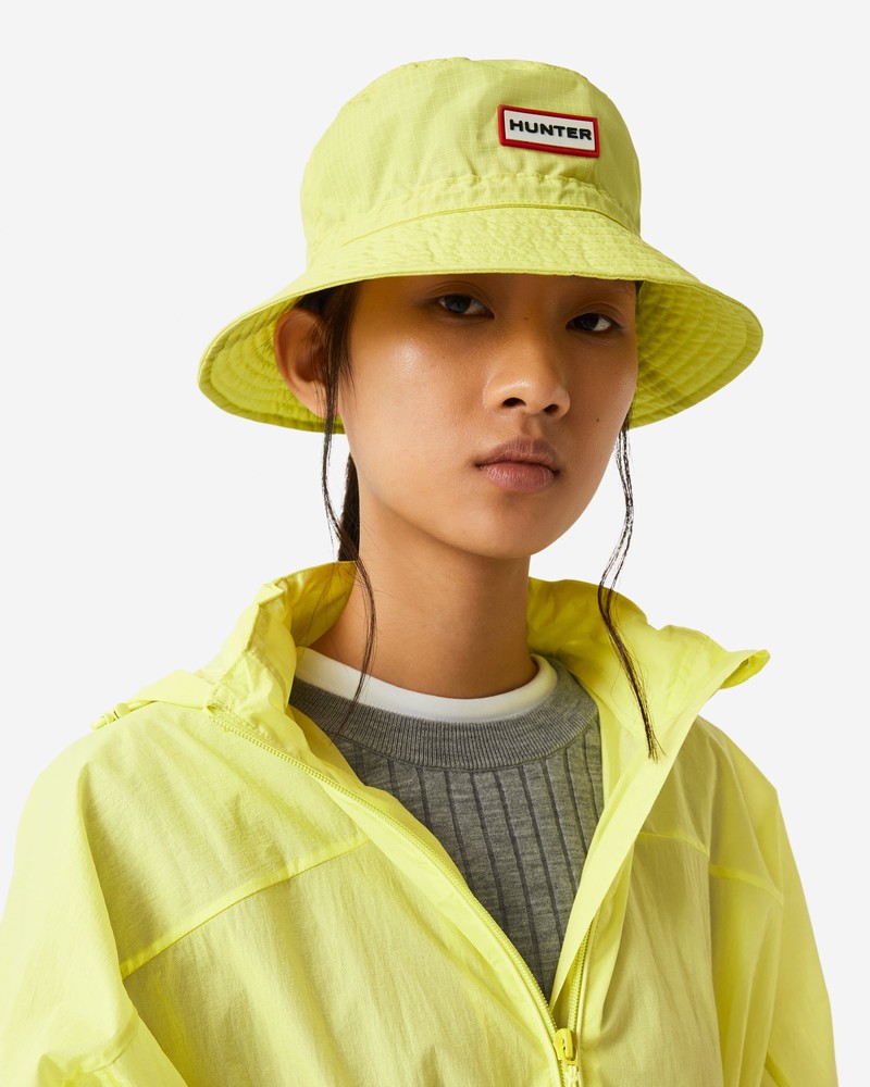 Chapéu De Balde Hunter Travel Nylon Feminino Amarelas | 790994359