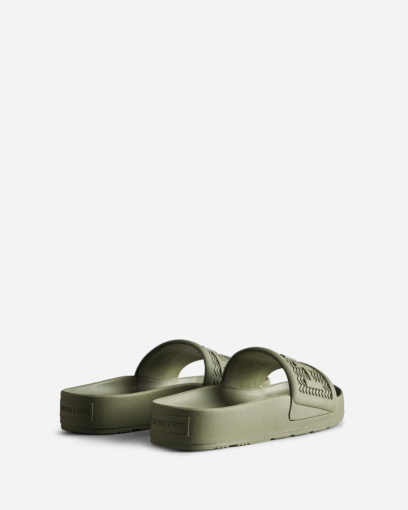 Chinelos Hunter BLOOM™ Masculino Verdes | 98975447