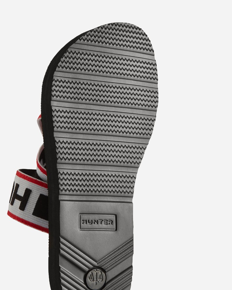Chinelos Hunter Elastic Crossover Logo Feminino Pretas | 647442814