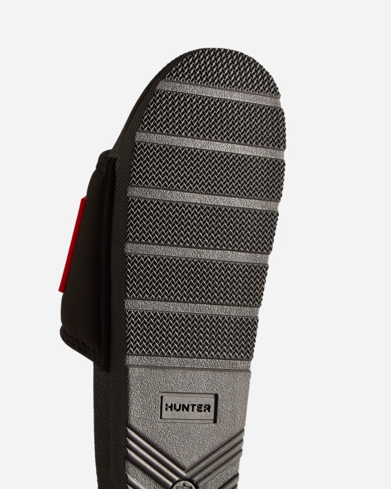 Chinelos Hunter Neoprene Logo Feminino Pretas | 707106249
