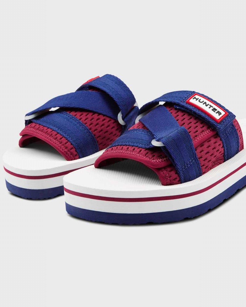 Chinelos Hunter Original Flatform Beach Feminino Vermelhas | 467734310