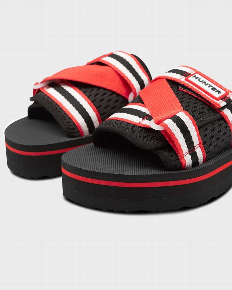 Chinelos Hunter Original Flatform Beach Feminino Vermelhas | 451098330