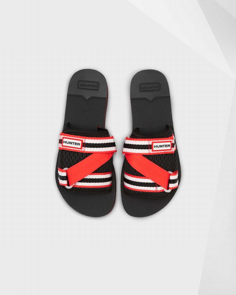 Chinelos Hunter Original Flatform Beach Feminino Vermelhas | 451098330