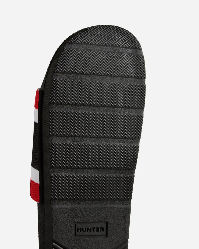 Chinelos Hunter Tri Colour Elastic Masculino Pretas | 386820145