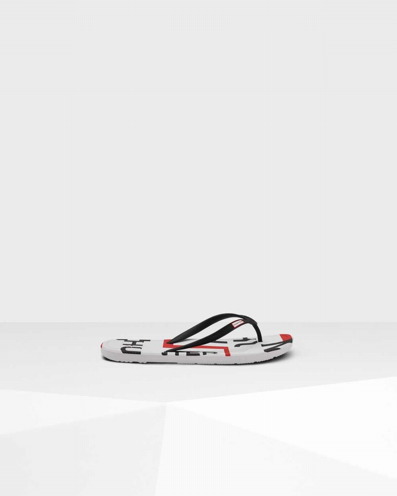Chinelos de Dedo Hunter Original Exploded Logo Masculino Pretas | 885134971