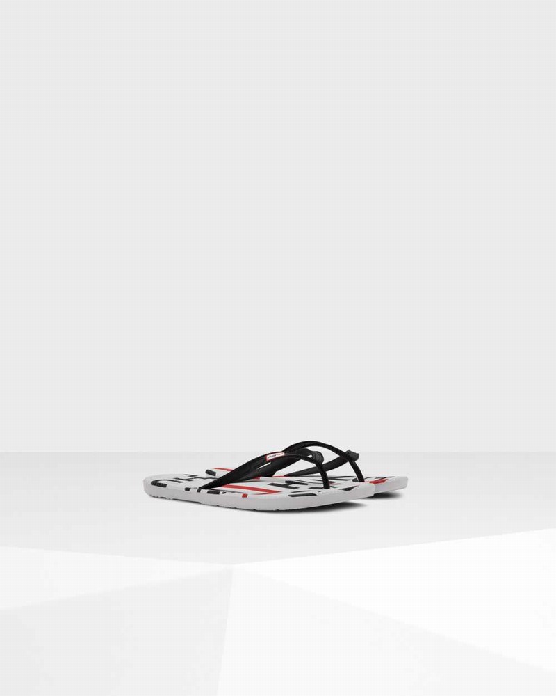 Chinelos de Dedo Hunter Original Exploded Logo Masculino Pretas | 885134971