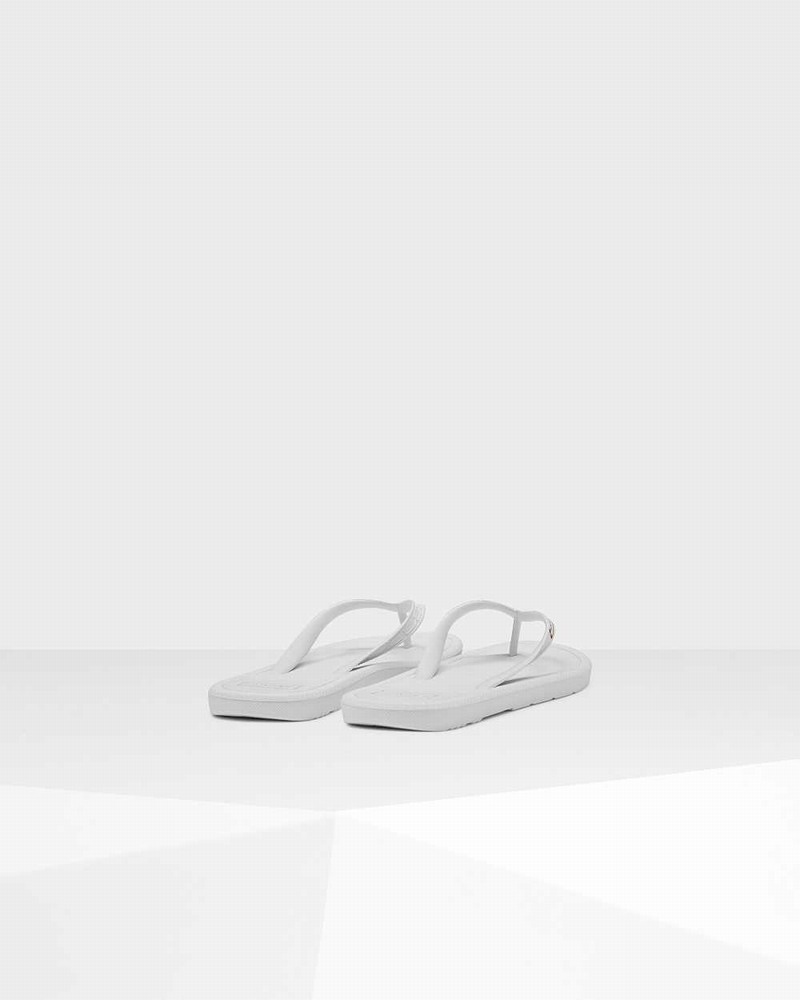 Chinelos de Dedo Hunter Original Feminino Branco | 341295763