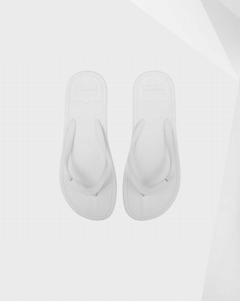 Chinelos de Dedo Hunter Original Feminino Branco | 341295763