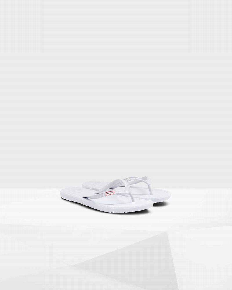 Chinelos de Dedo Hunter Original Masculino Branco | 294132662