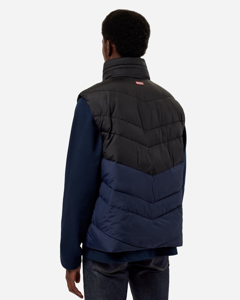 Colete Hunter Travel Packable Puffer Masculino Azul Marinho | 772705258
