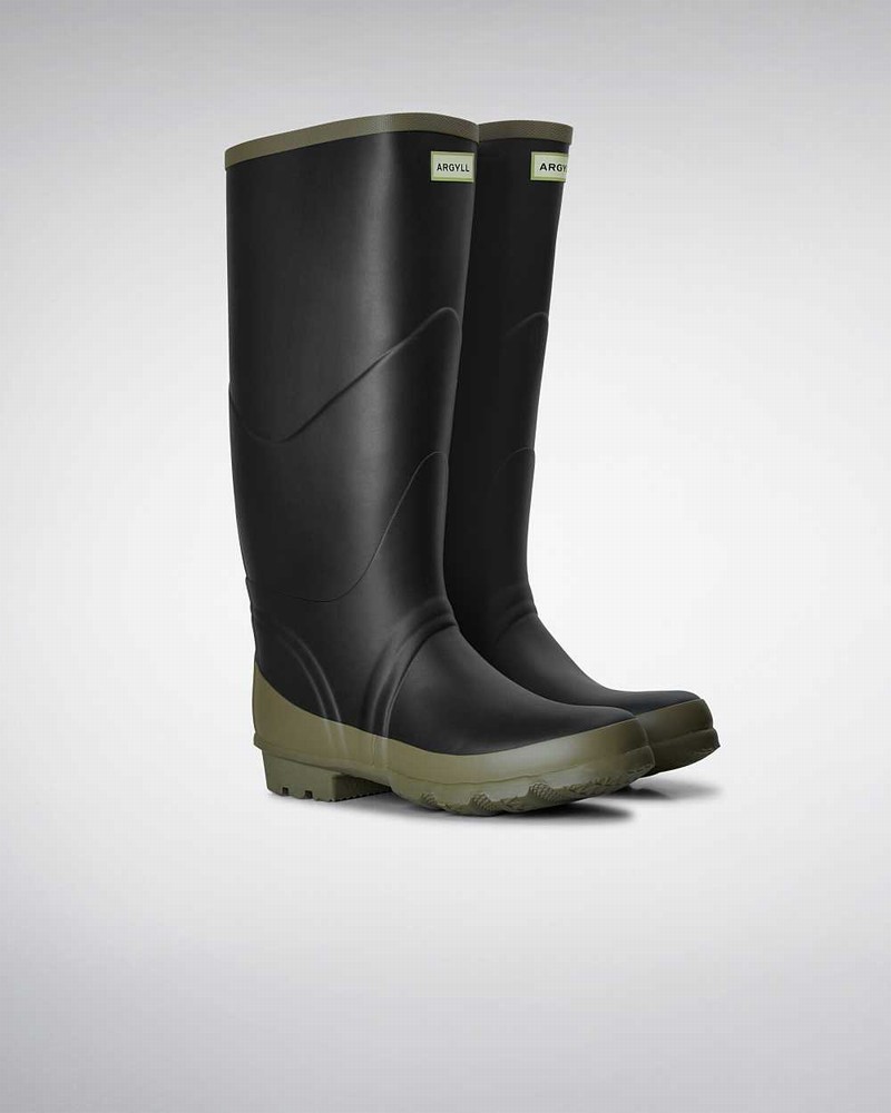 Galochas Hunter Argyll Bullseye Full Knee Feminino Pretas | 307383515