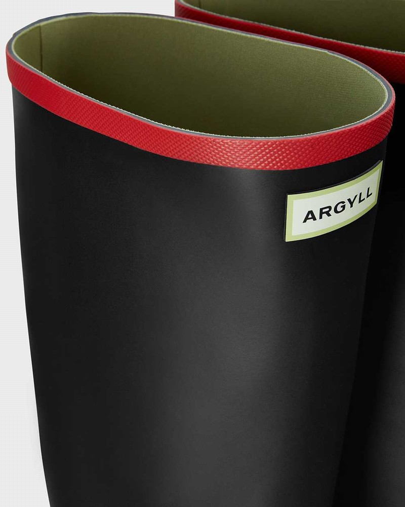 Galochas Hunter Argyll Full Knee Feminino Pretas | 223100299