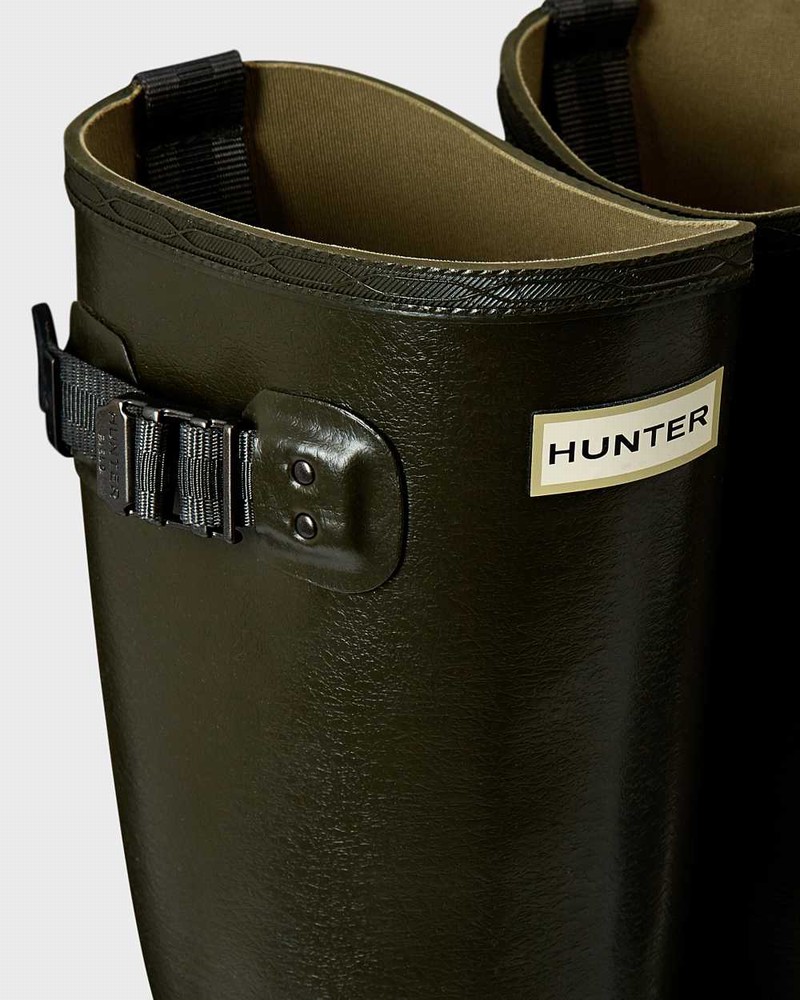 Galochas Hunter Balmoral Poly-lined Feminino Verde Oliva | 46108801