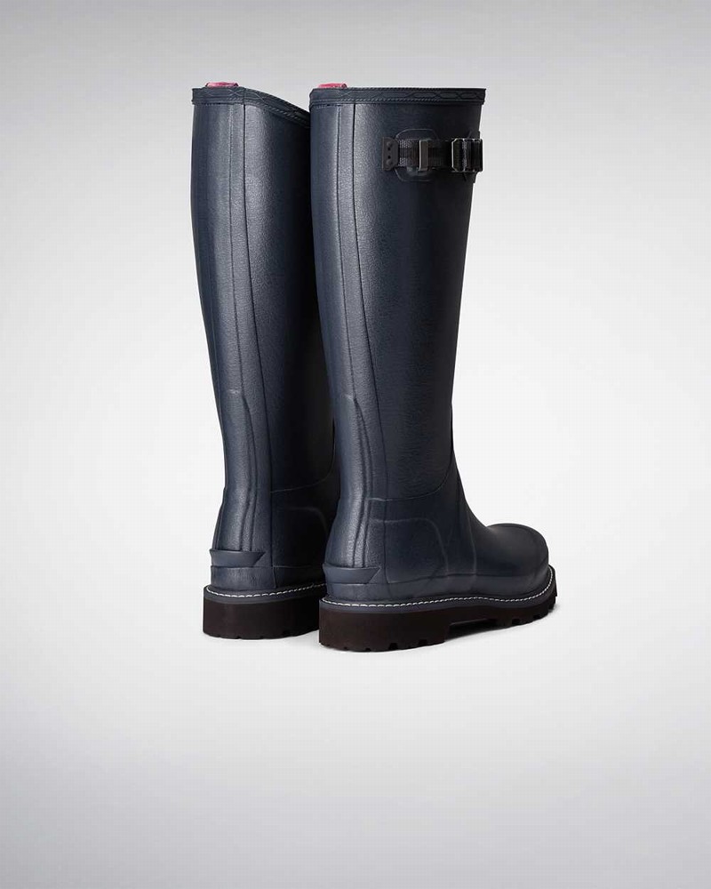 Galochas Hunter Balmoral Poly-lined Feminino Azul Marinho | 748903163
