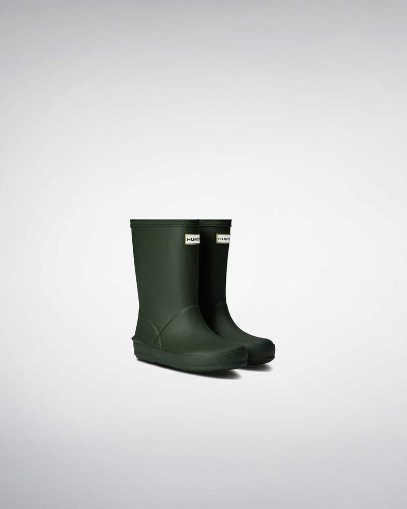 Galochas Hunter First Norris Criança Verdes | 859264408