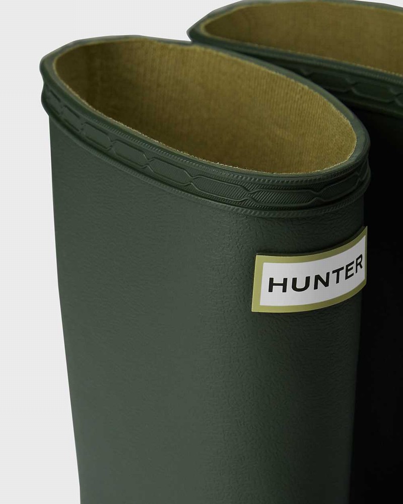 Galochas Hunter First Norris Criança Verdes | 859264408