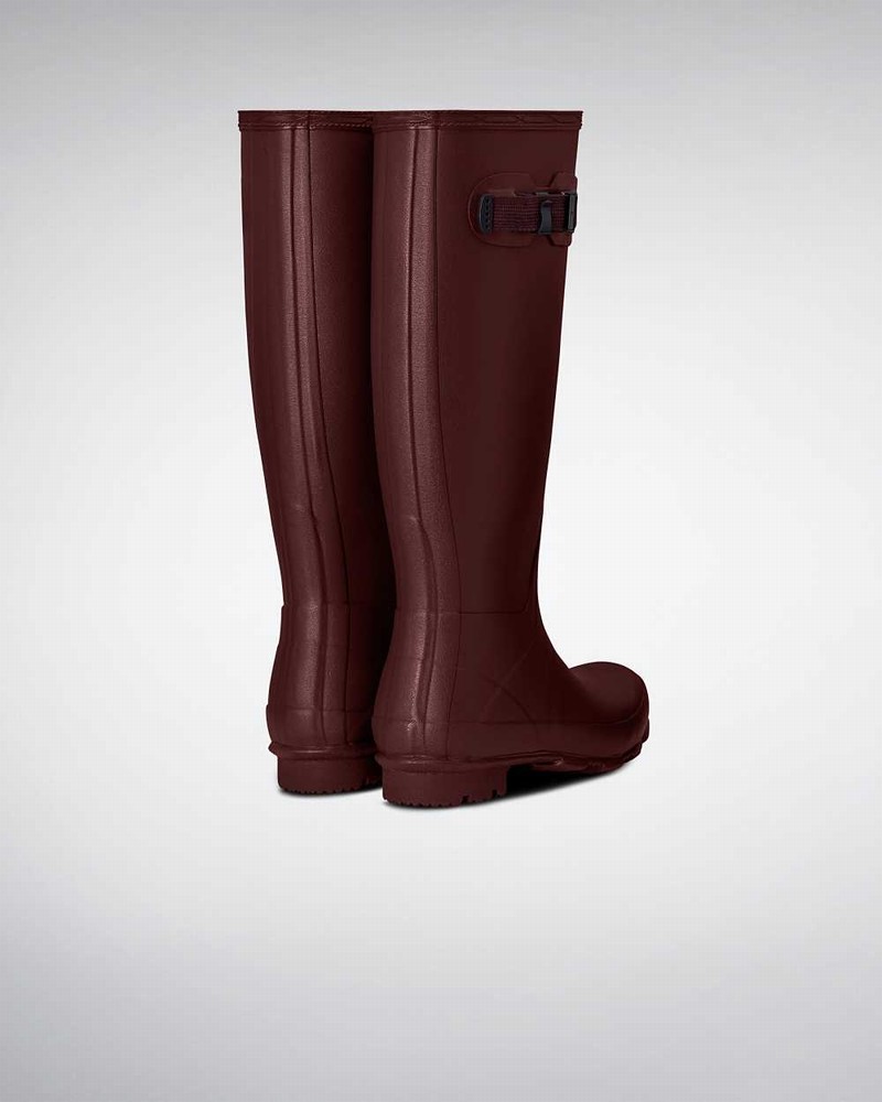 Galochas Hunter Norris Field Feminino Bordeaux | 615478543