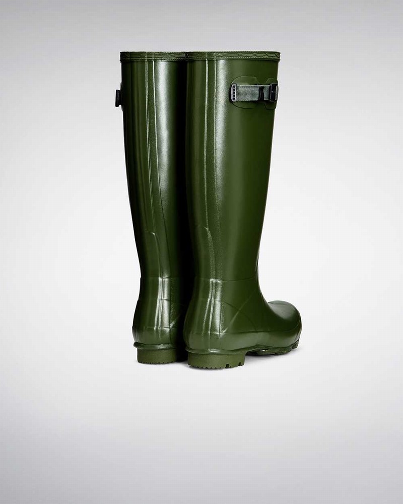 Galochas Hunter Norris Field Feminino Verdes | 377897246