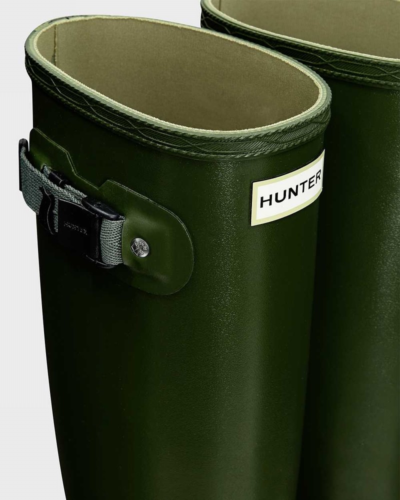 Galochas Hunter Norris Field Feminino Verdes | 377897246