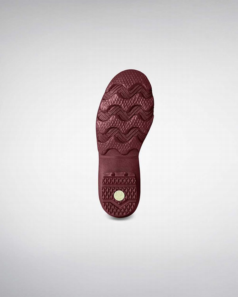 Galochas Hunter Norris Field Neoprene Lined Feminino Bordeaux | 401905911