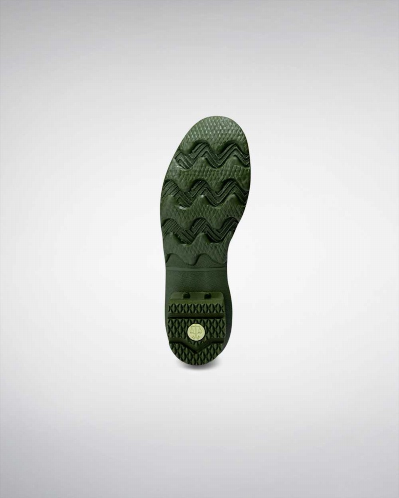 Galochas Hunter Norris Field Wide Fit Feminino Verdes | 776650973