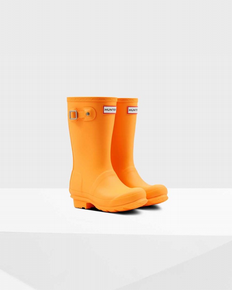 Galochas Hunter Original Big Criança Laranja | 440837630