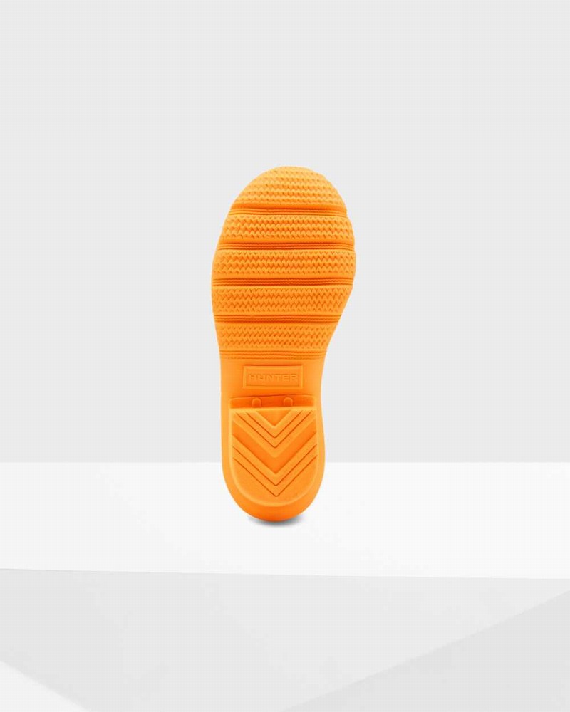 Galochas Hunter Original Big Criança Laranja | 440837630