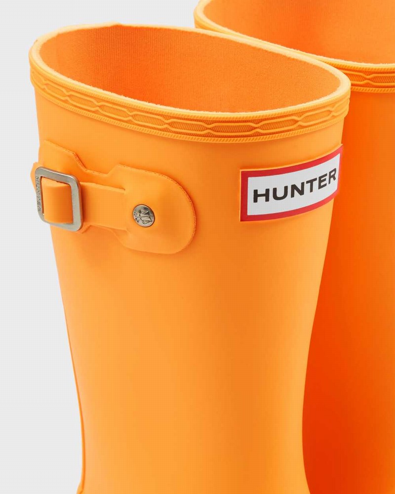 Galochas Hunter Original Big Criança Laranja | 440837630