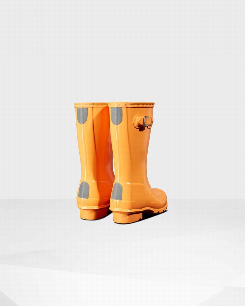 Galochas Hunter Original Big Criança Laranja | 793981112