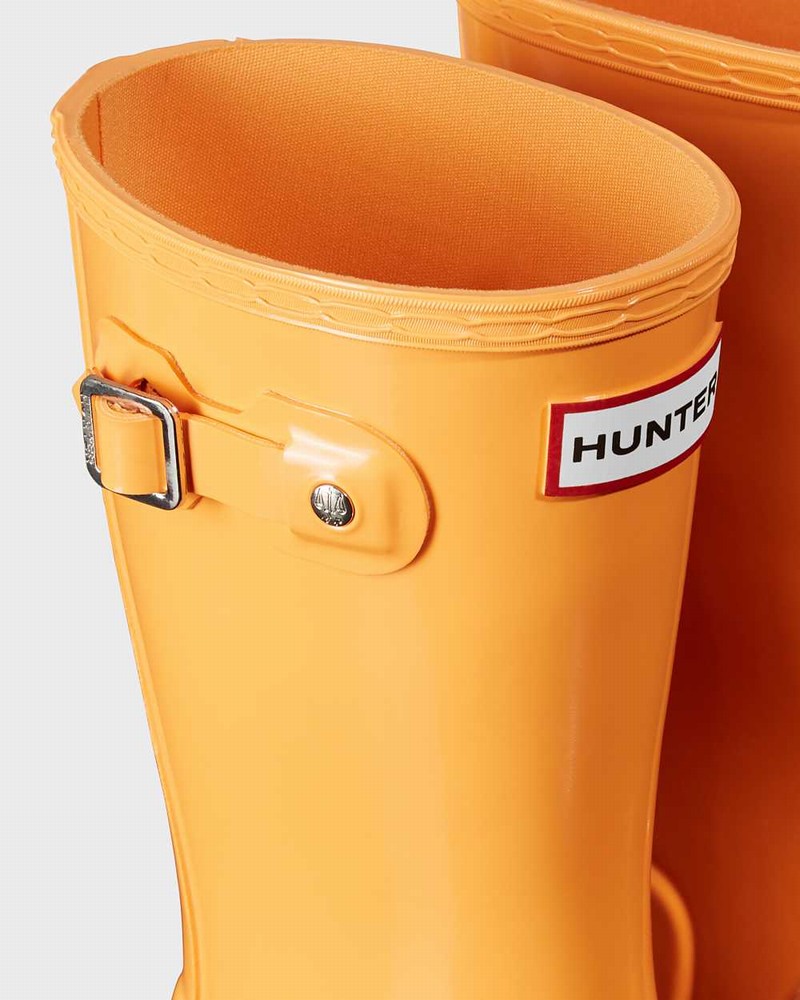 Galochas Hunter Original Big Criança Laranja | 793981112