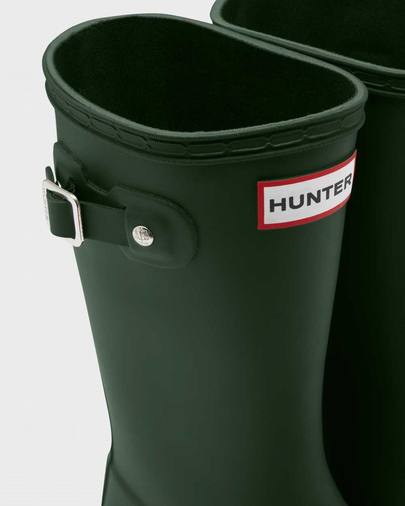 Galochas Hunter Original Big Criança Verdes | 796804710