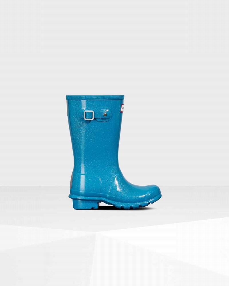 Galochas Hunter Original Big Starcloud Criança Azuis | 540302194